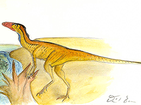 Staurikosaurus / © Daniel Bensen. Verwendet mit freundlicher Genehmigung des Autors