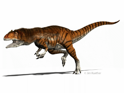 Allosaurus / © James Kuether. Verwendet mit freundlicher Genehmigung des Autors.